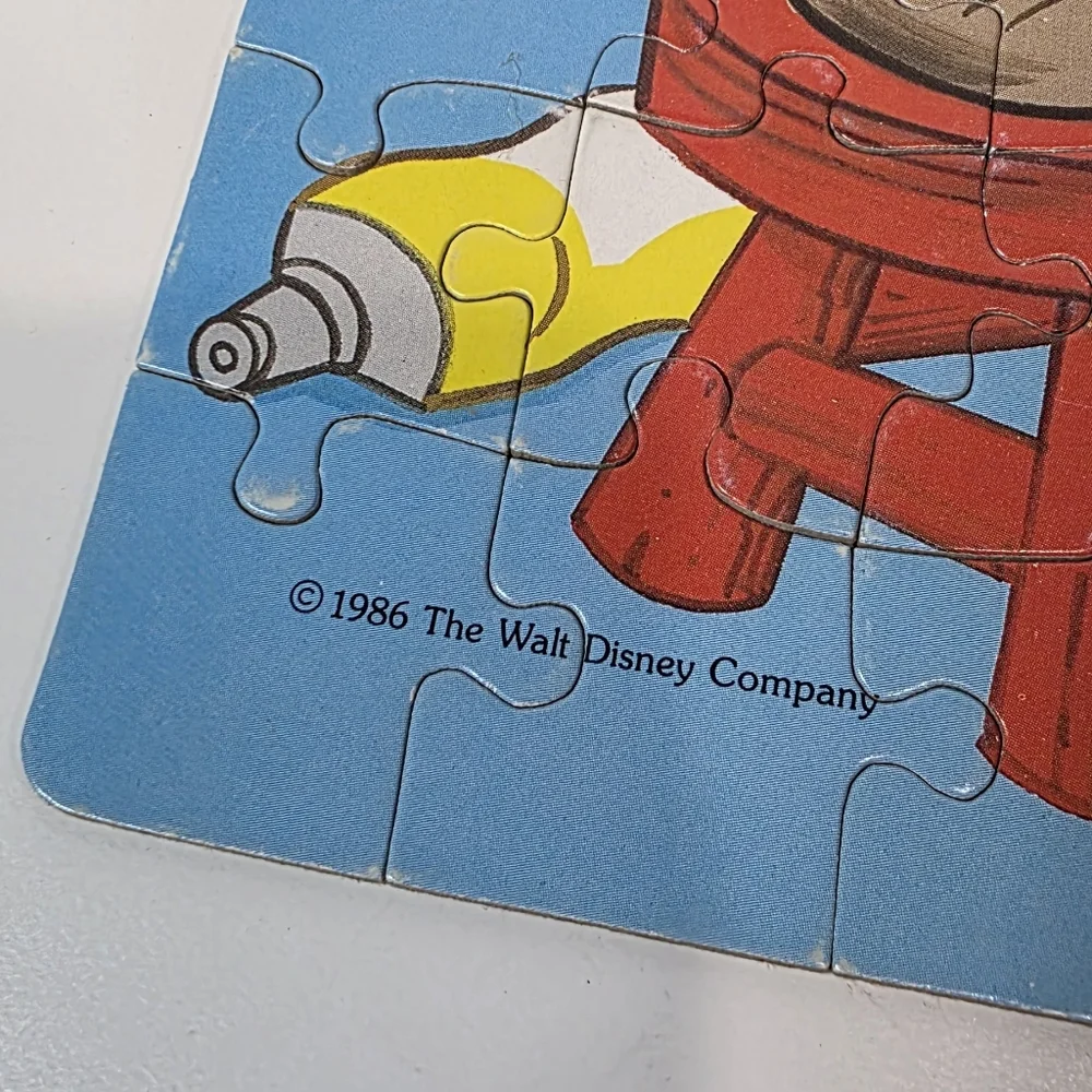 1986 Mickey Mouse Puzzle 100 Piece Puzzle